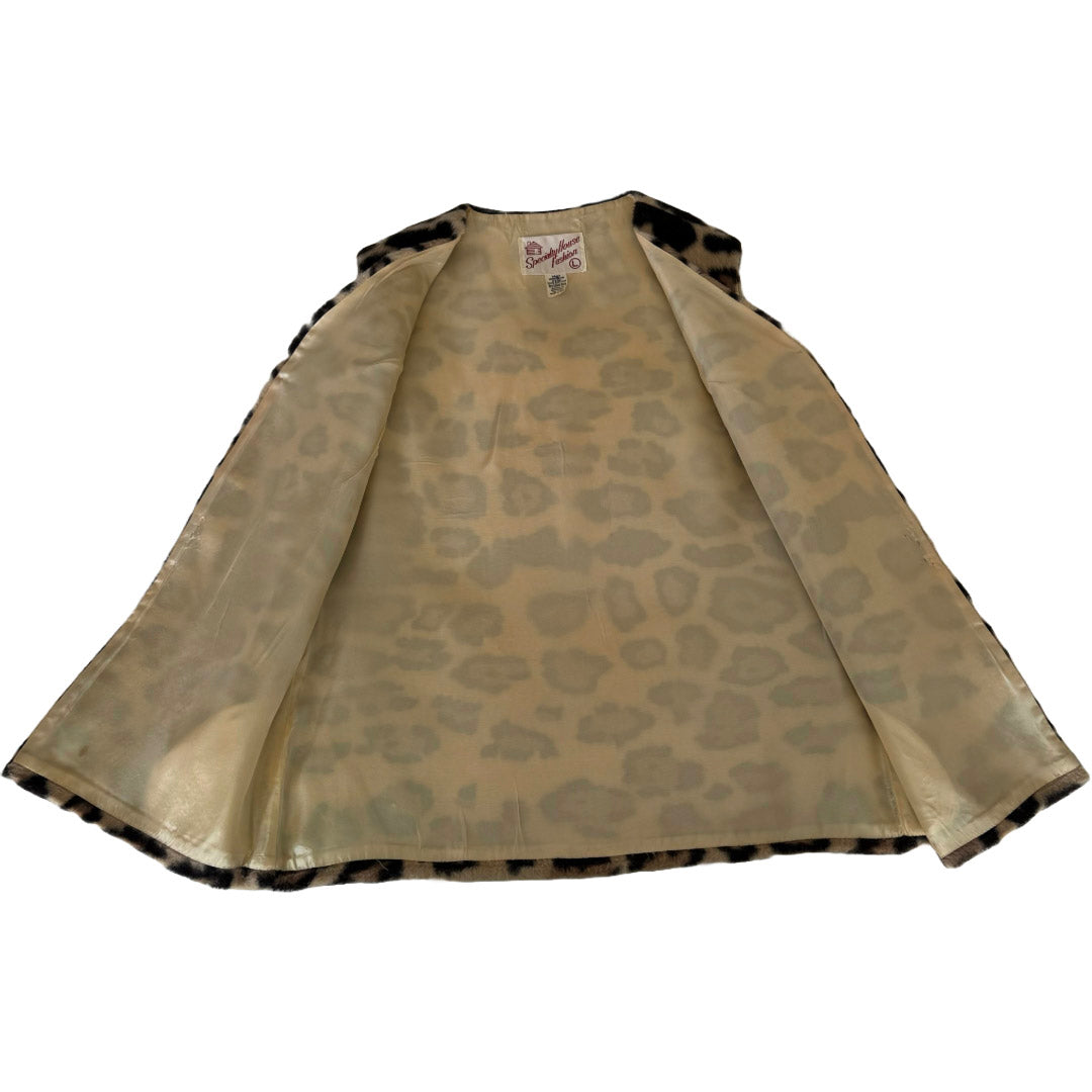 '60s LEOPARD VEST