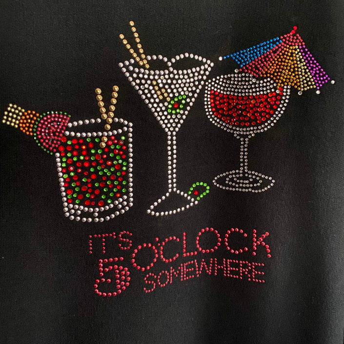 IT'S 5 O'CLOCK SOMEWHERE CREWNECK