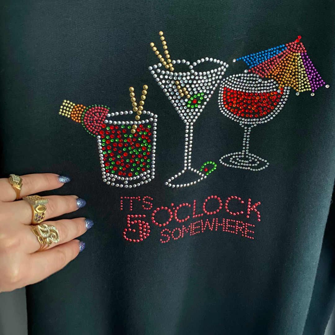 IT'S 5 O'CLOCK SOMEWHERE CREWNECK