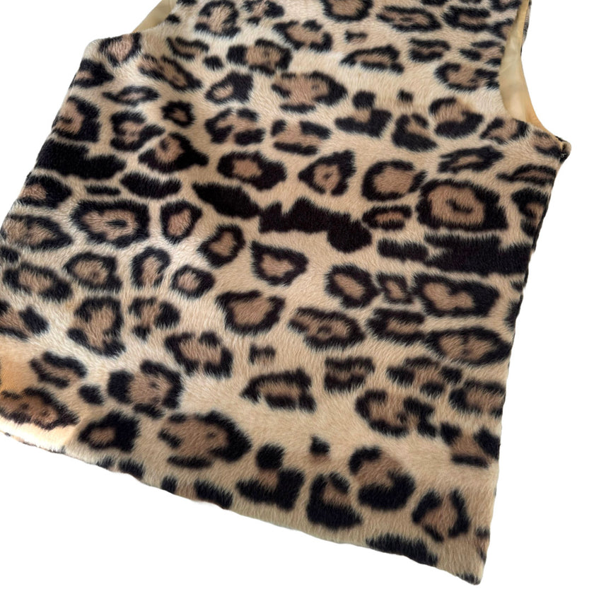 '60s LEOPARD VEST