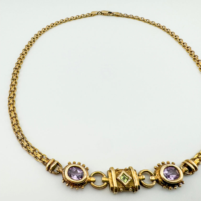 AMETHYST & PERIDOT SHORTIE