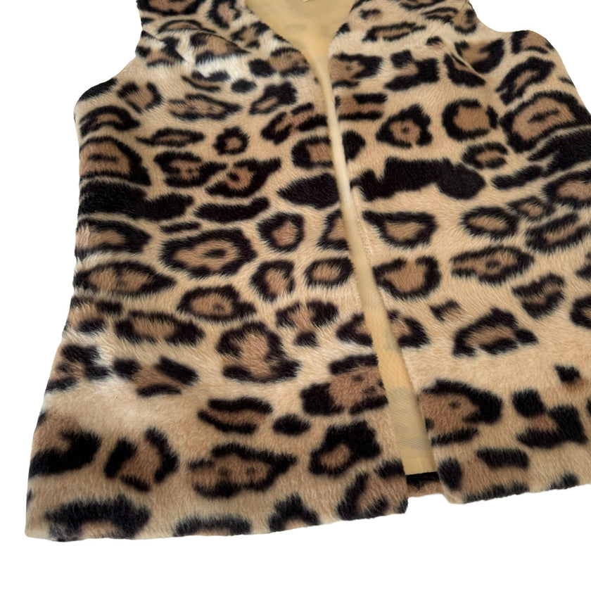 '60s LEOPARD VEST