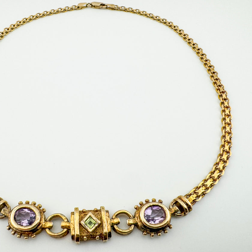 AMETHYST & PERIDOT SHORTIE