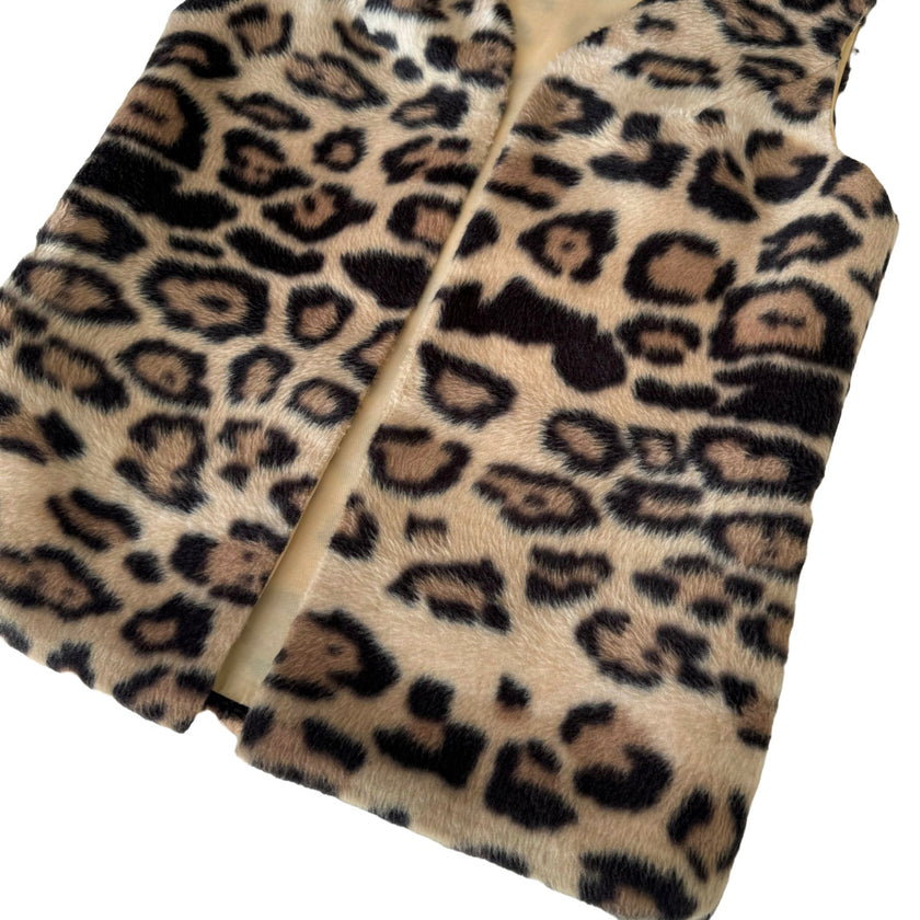 '60s LEOPARD VEST