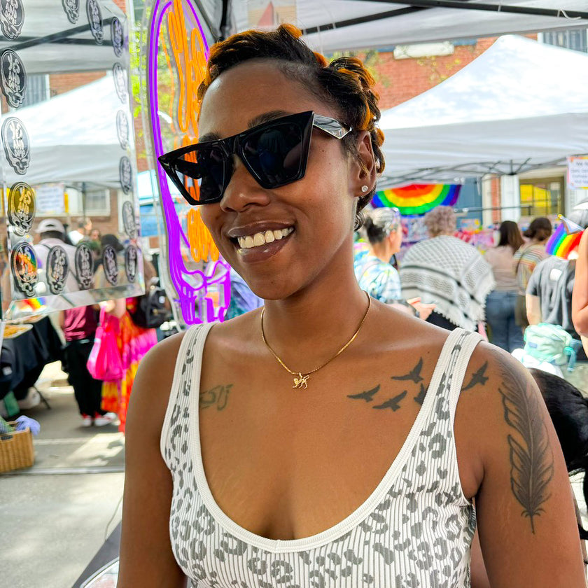 FIERCE & FIERY LEO NECKLACE