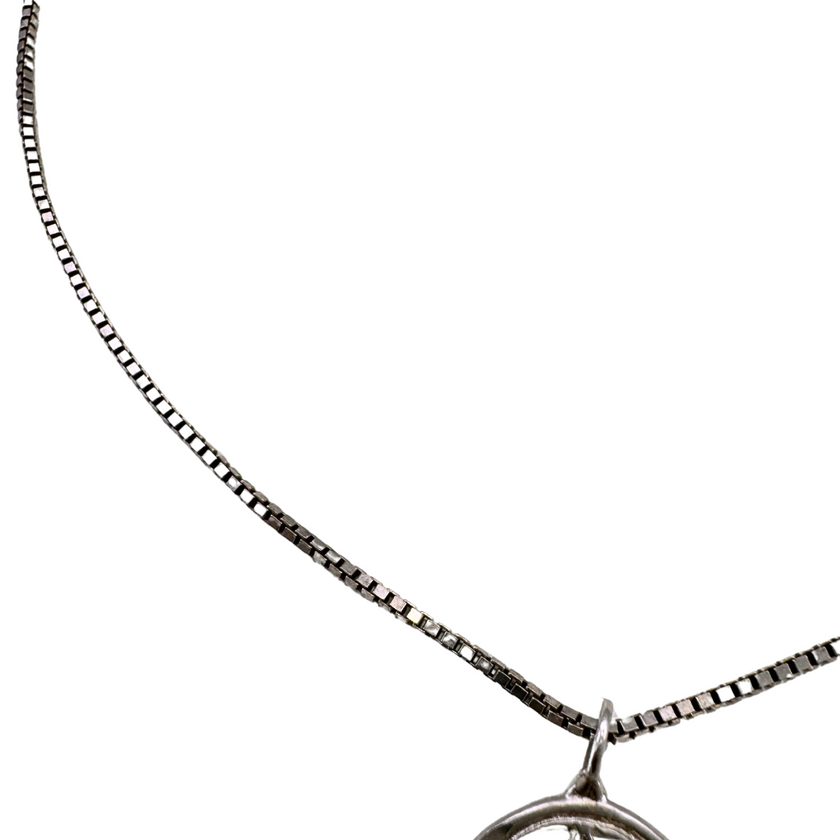 STERLING SILVER CANCER NECKLACE