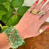 JADE BEADED BRACELET