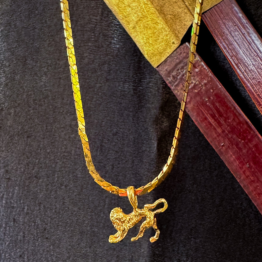 FIERCE & FIERY LEO NECKLACE