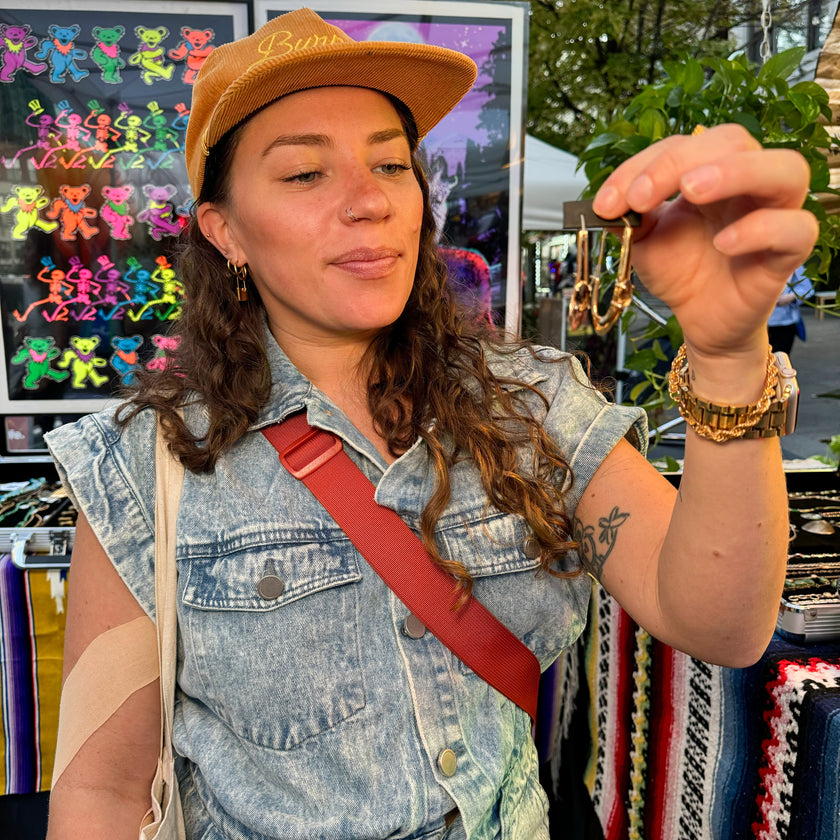 SMOKEY TOPAZ MARQUISE DROPS