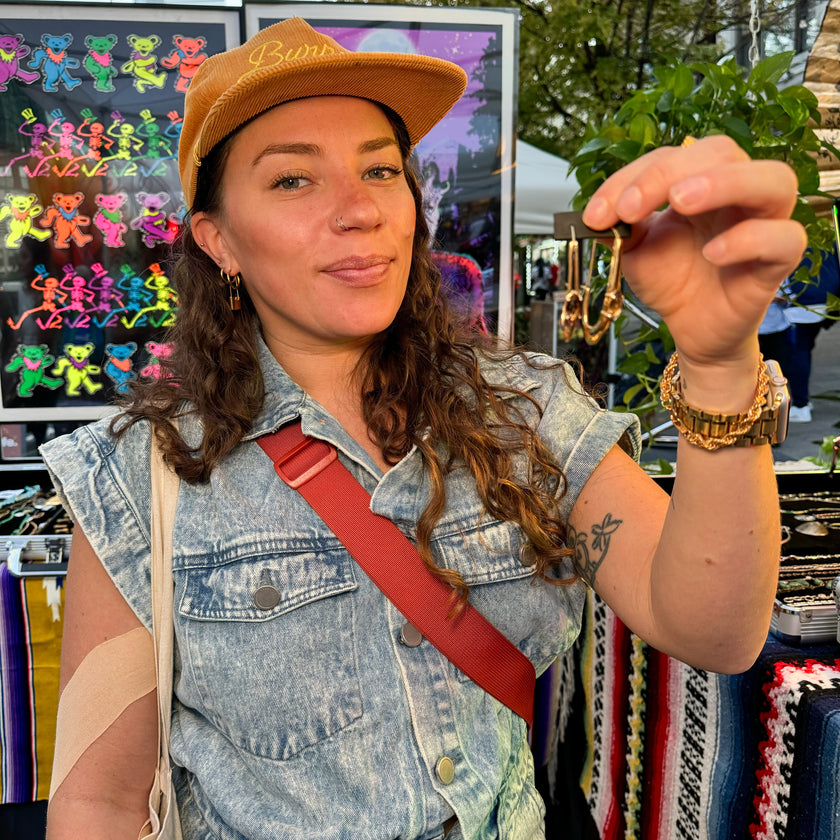 SMOKEY TOPAZ MARQUISE DROPS