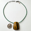 MALACHITE, TIGERS EYE & STERLING