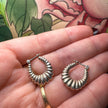 '60s SMALL STERLING SCALLOPS