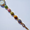 GRUEN MULTICOLOR SCARAB WATCH