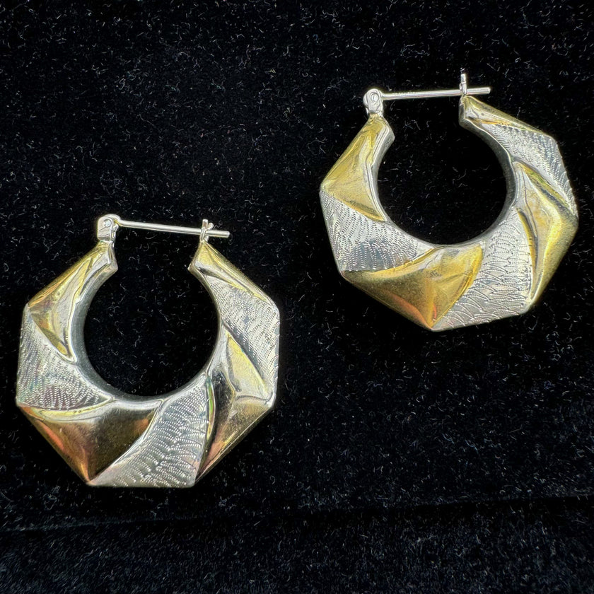 TWO-TONED HOOP PERFECTION