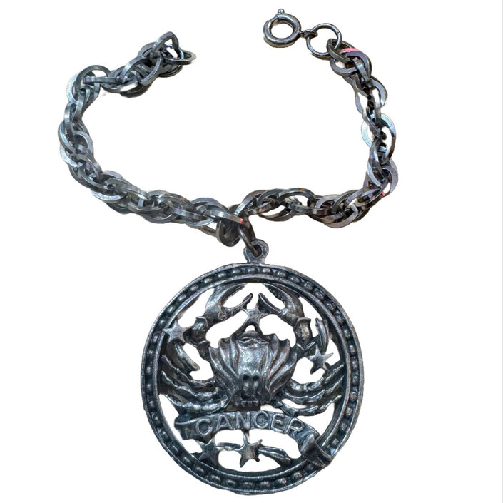 BIG CANCER ENERGY BIG DISC BRACELET