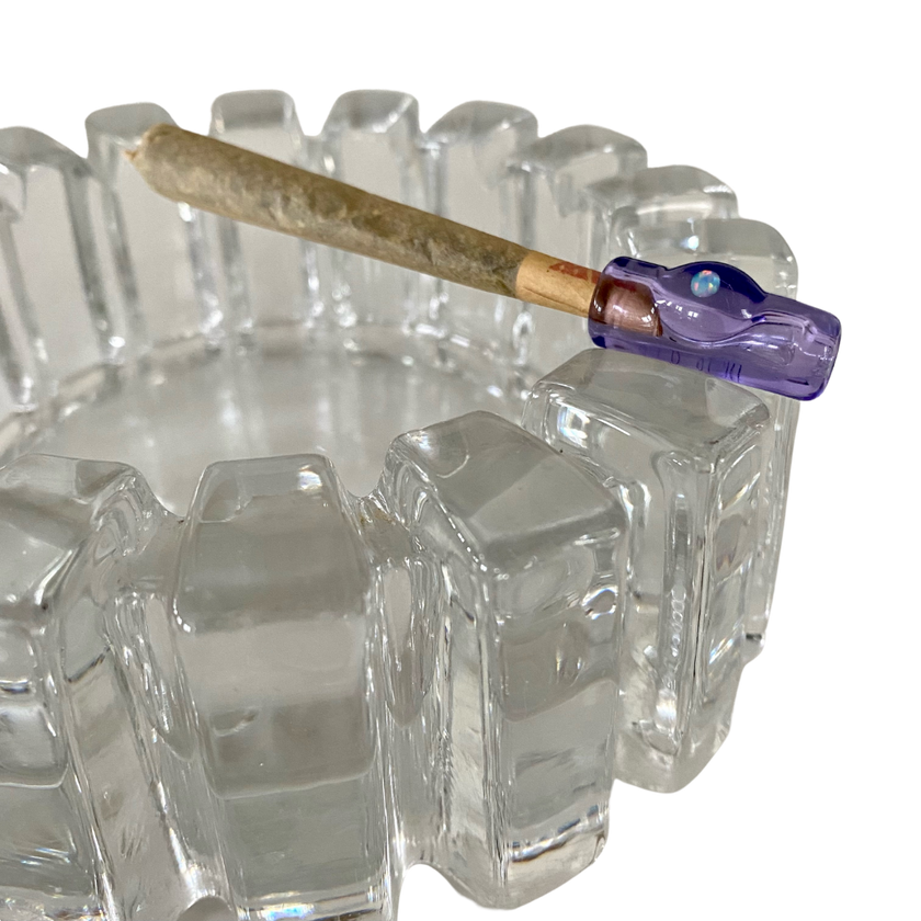HEAVYWEIGHT GLASS ASHTRAY
