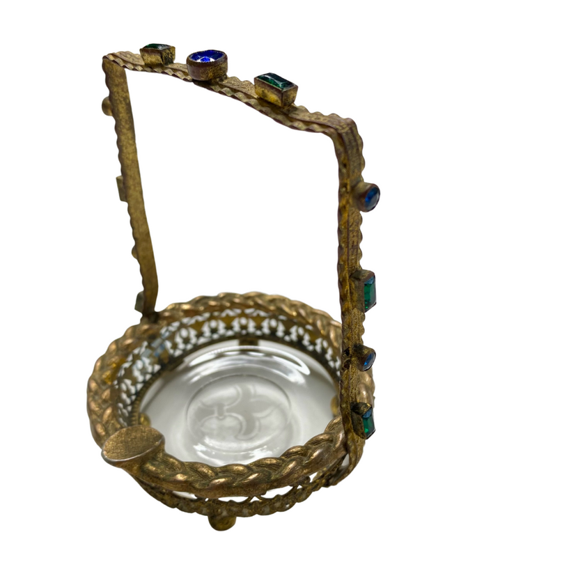 BEJEWELED HANDLE ASHTRAY