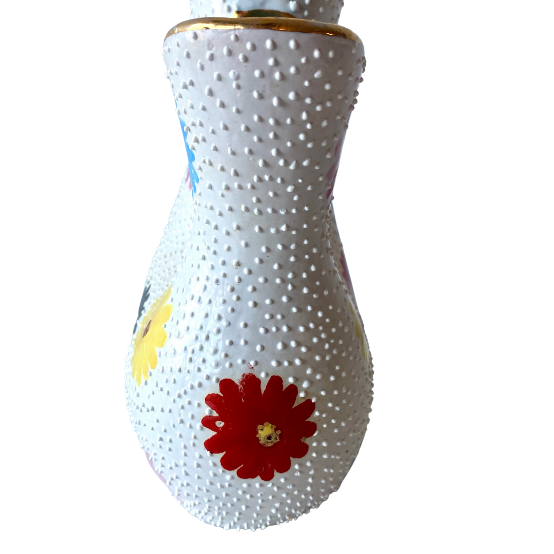 MCM HAND PAINTED ITALIAN CERAMIC VASE