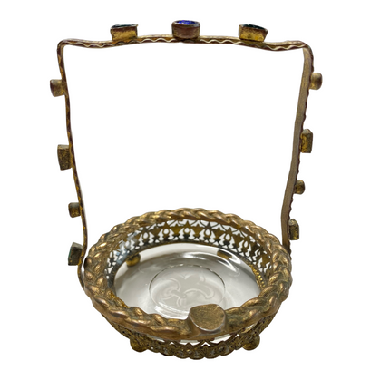 BEJEWELED HANDLE ASHTRAY