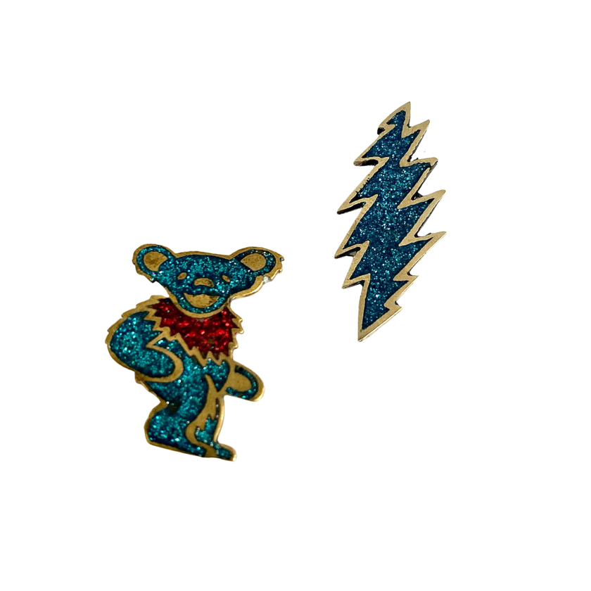 GD DANCING BEAR & BOLT PIN SET
