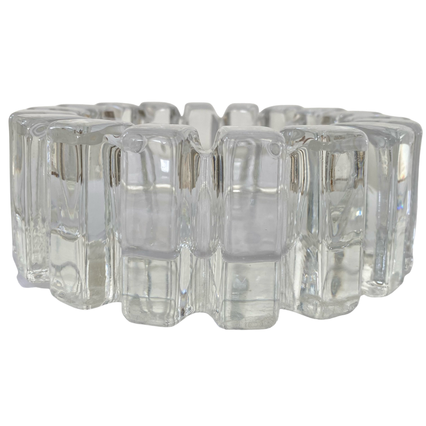 HEAVYWEIGHT GLASS ASHTRAY