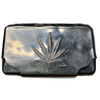 CANNABIS LEAF ROLLING PAPER CASE