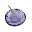 PURPLE MURANO GLASS ASHTRAY