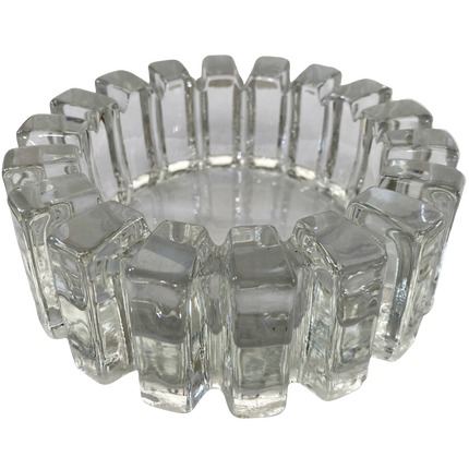 HEAVYWEIGHT GLASS ASHTRAY