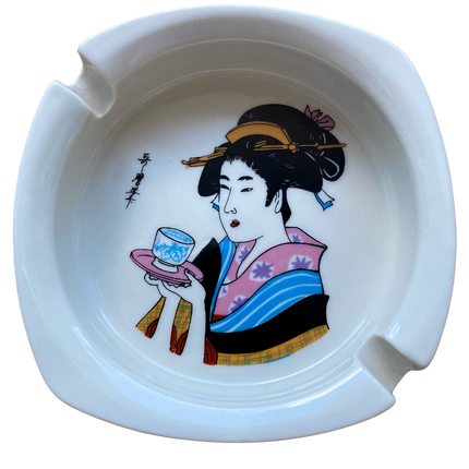 GEISHA TEA TIME ASHTRAY