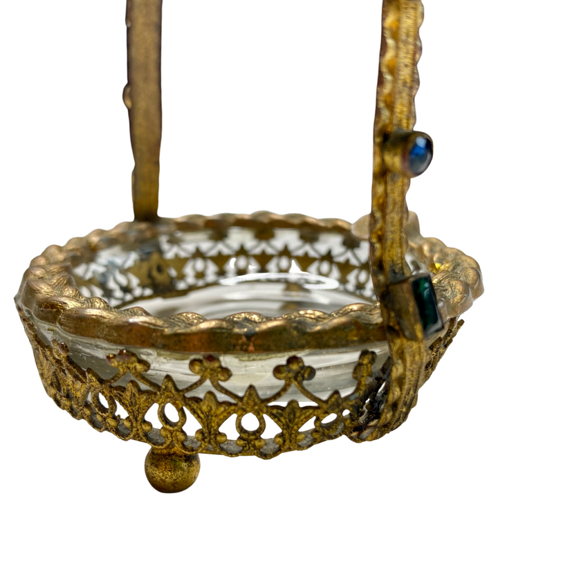 BEJEWELED HANDLE ASHTRAY
