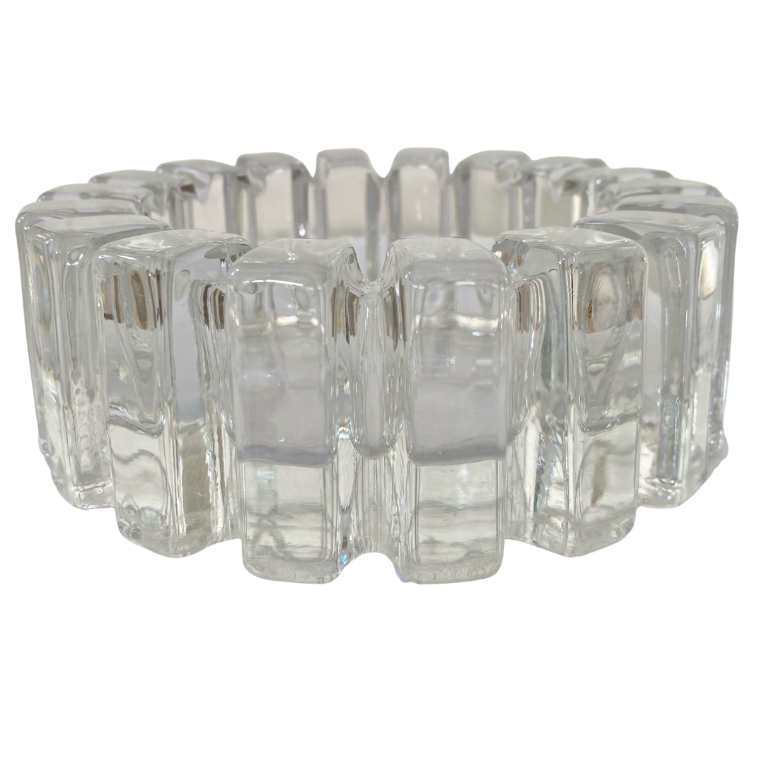 HEAVYWEIGHT GLASS ASHTRAY