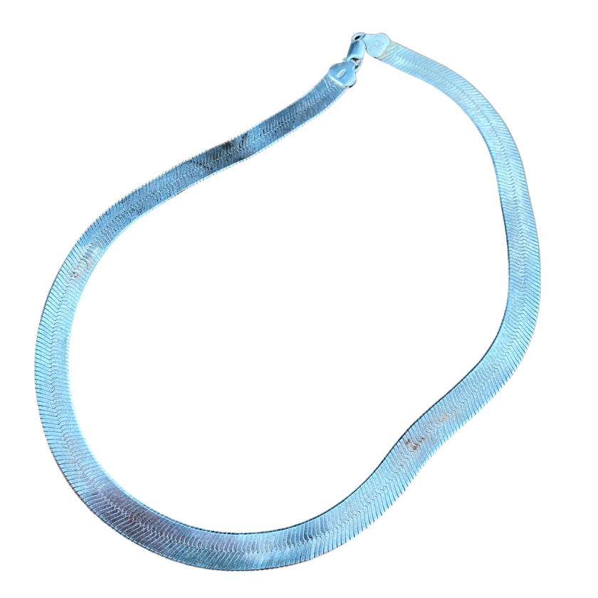 STERLING SILVER HERRINGBONE CHAIN