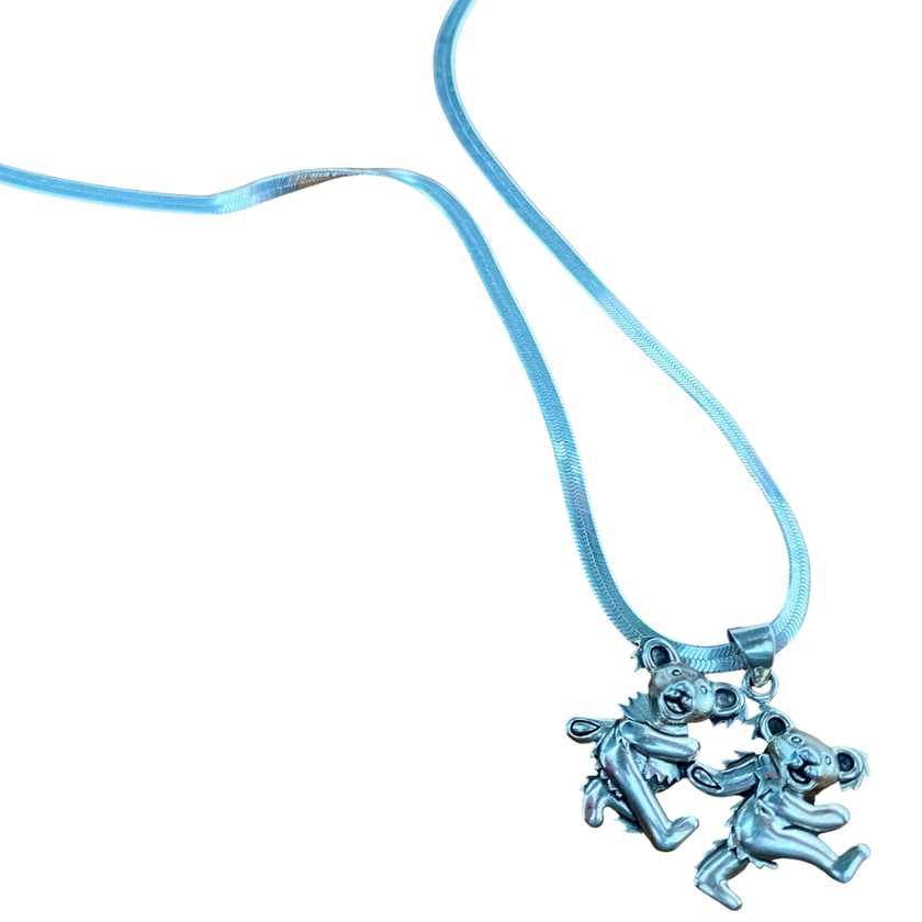 GD DANCING BEARS PENDANT