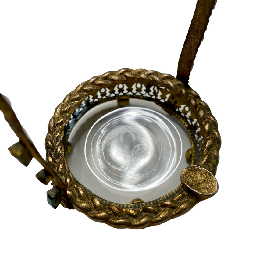 BEJEWELED HANDLE ASHTRAY