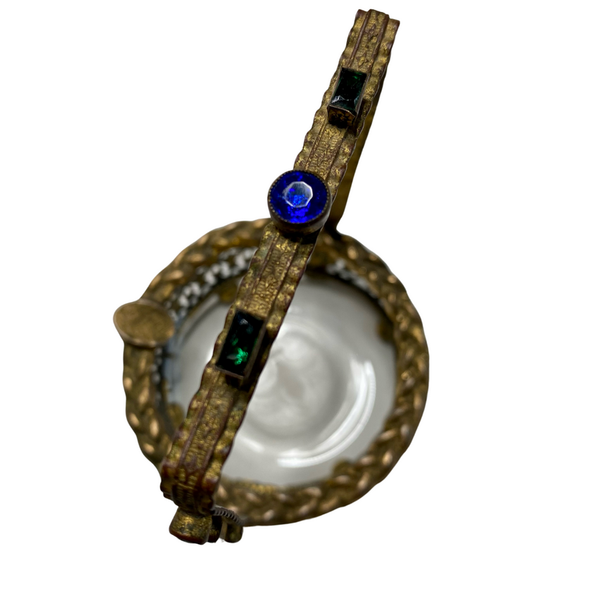 BEJEWELED HANDLE ASHTRAY