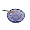 PURPLE MURANO GLASS ASHTRAY