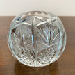 CUT CRYSTAL ORB ASHTRAY