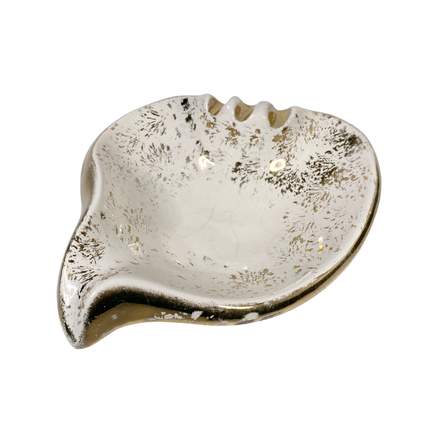 MCM ATOMIC GOLD ASHTRAY