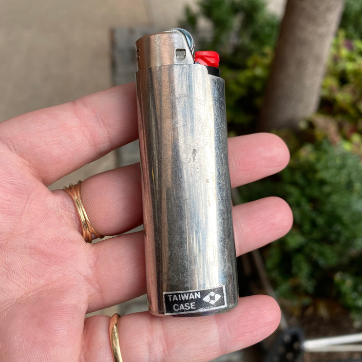 SILVER UNICORN LIGHTER