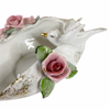 CAPODIMONTE ITALY WHITE DOVE ASHTRAY